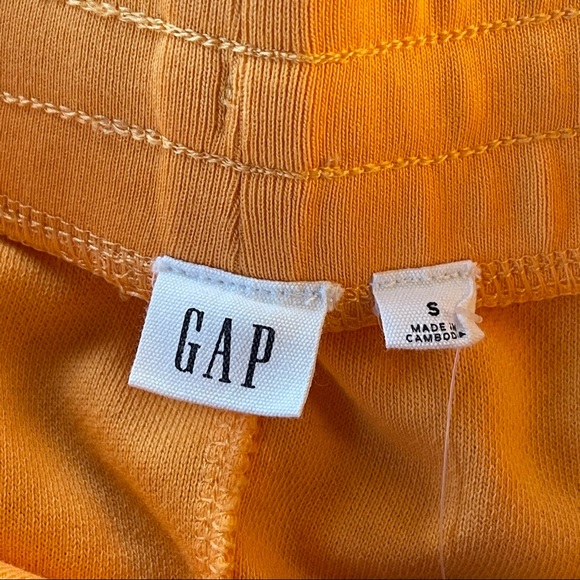 Gap Factory orange shorts w/front pockets & drawstring waist size L - Picture 4 of 8
